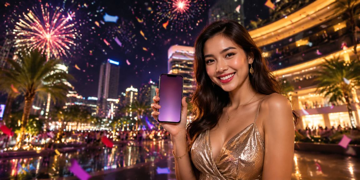 Bonus deposit di kasino online bertema neon