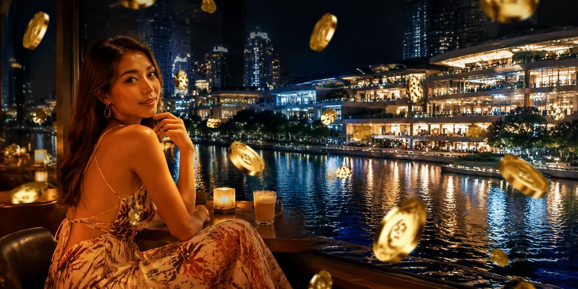 Pengguna memeriksa informasi akun dan transaksi di platform online